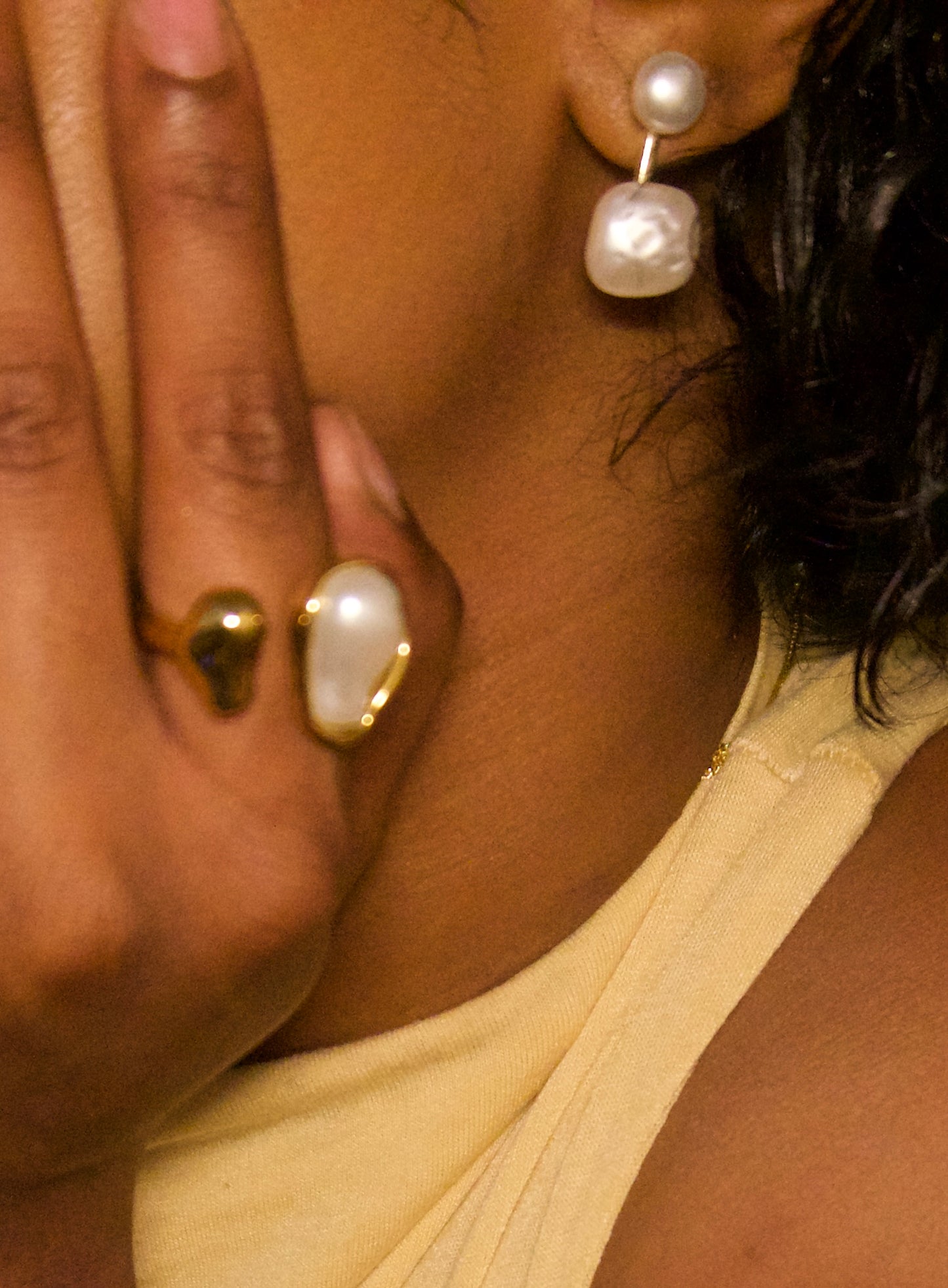 Sadie Pearl Earrings